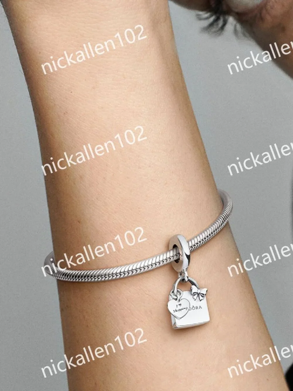 Pandora Shopping Bag Dangle Charm